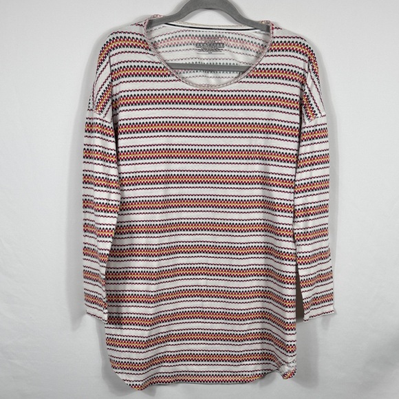 Victoria's Secret Other - Victoria's Secret Multicolor Zigzag Pajama Sleep Shirt Dress. Womens Size M